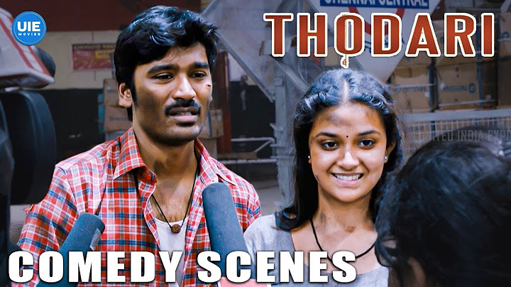 Thodari Comedy Scenes | Dhanush | Keerthy Suresh | Karunakaran | Thambi Ramaiah