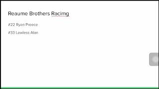 2025 NASCAR Craftsman Truck Series | Teams / Drivers