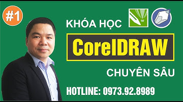 Khóa Học Corel Draw X7, CorelDraw 12 | Học Thiết Kế Đồ Họa Cơ Bản Nâng Cao - Phần 1