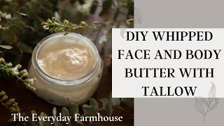 Tallow Whipped Body Cream