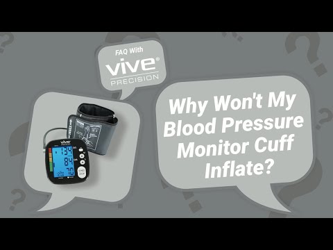 Wideo: Dlaczego mankiet do pomiaru ciśnienia krwi napełnia się dwukrotnie?