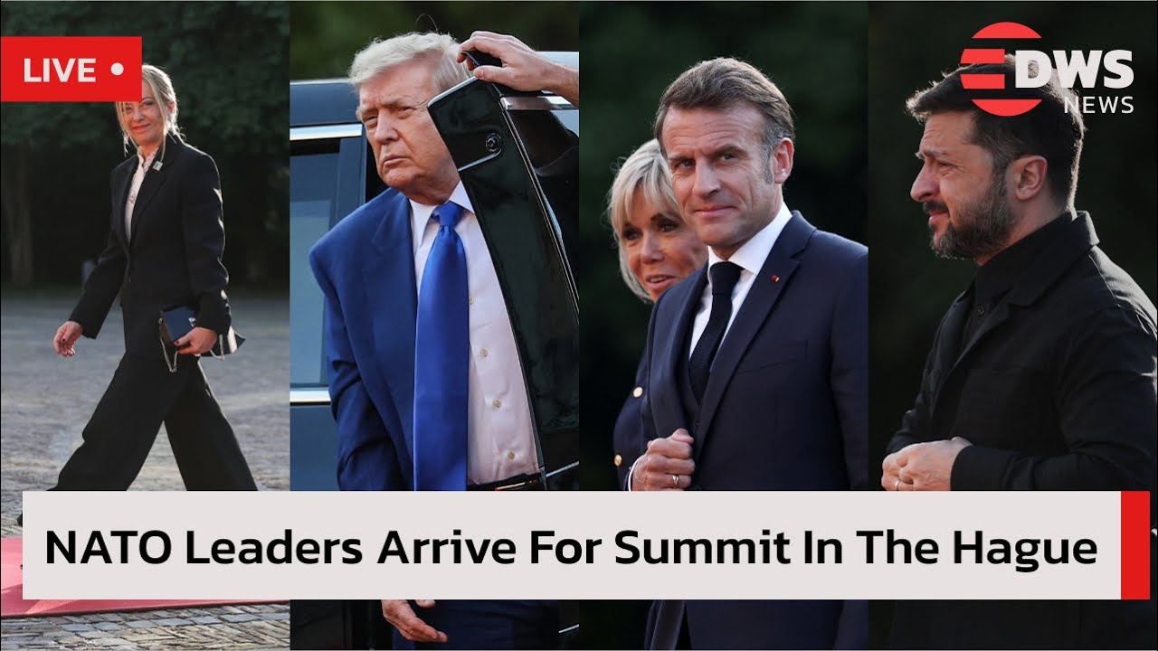 Live: NATO Leaders Arrive for Summit in The Hague – First Statements ...
