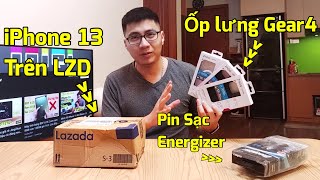 Đập hộp và ĐẬP iPhone 13 mới mua cùng đống phụ kiện Gear4, Energizer của mình