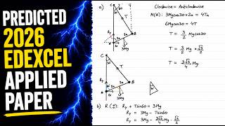 PREDICTING 2026 Edexcel Maths Paper 3: Applied