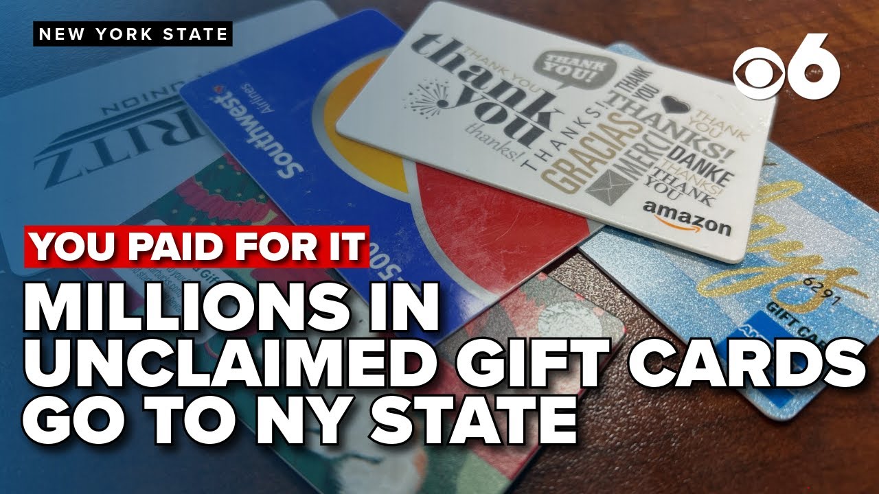 Where does unused gift card cash end up?
