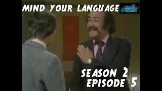 Mind Your Language - Season 2 Episode 5 - Don't Forget The Driver | Funny TV Show