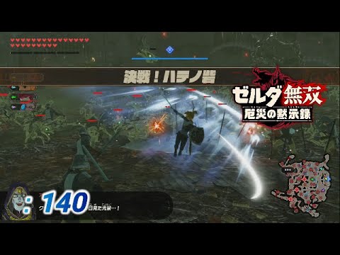 ゼルダ無双 厄災の黙示録 140 決戦 ハテノ砦 ベリーハード Youtube