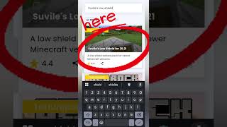 Best Pvp Mode for MCPE #minecraft #mods #gaming #shorts #shorts
