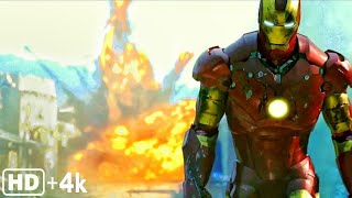 Iron Man vs Terrorists - Gulmira Fight Scene - Movie CLIP HD + 4k