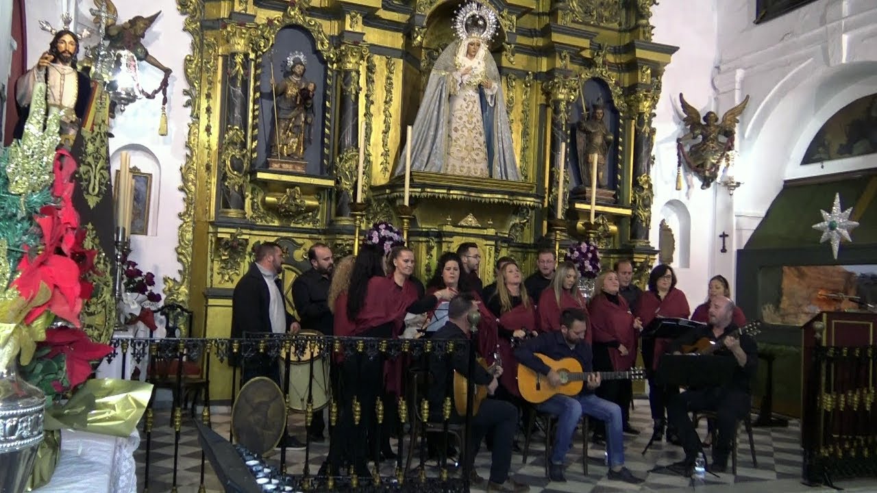 Recital de Villancicos e inauguración del Belén ( Hdad. de la Borriquita ) - 2019 - Sanlúcar de Bda.