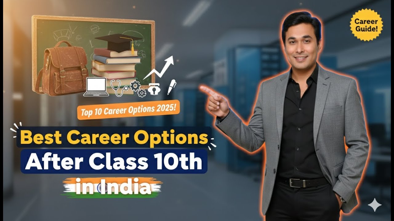 Best Career Options After Class 10th in India - YouTube
