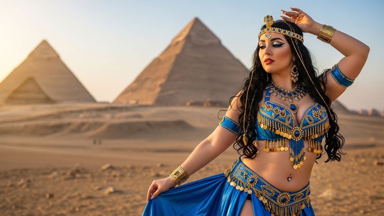 Belly Dance at the Pyramids of Giza  Oriental Dance Egypt 2024  Dil Mein You’re Mine