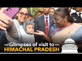 Glimpses of president droupadi murmus visit to himachal pradesh
