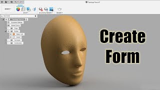 Mask Topology - Fusion 360 screenshot 4