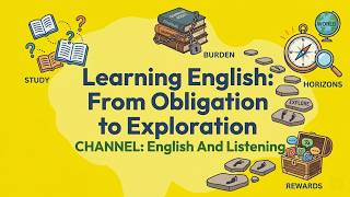 Learning English From Forcing Yourself to Exploring | English AND Listening || Podcasts ||