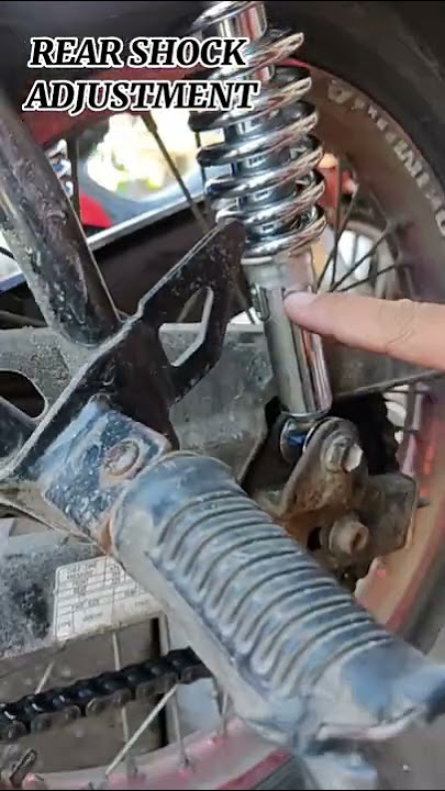 Rear Shock Adjustment (fast en easy).