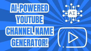 🚀 AI-Powered YouTube Channel Name Generator | Get the Best Names Instantly with SocialFollowers.io!