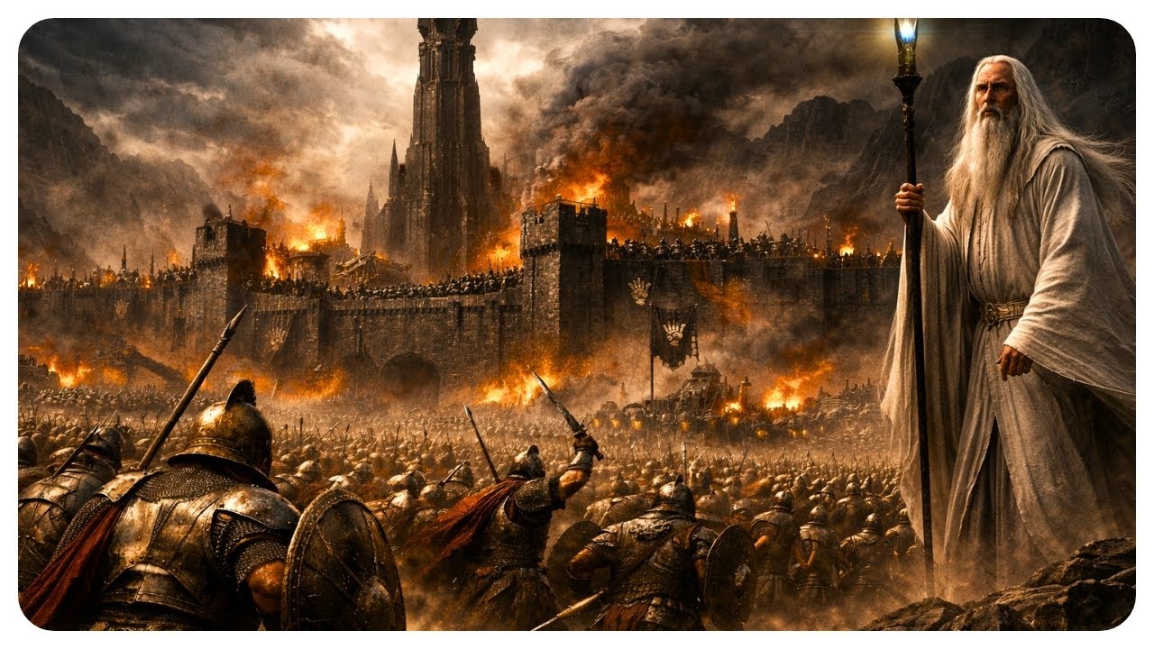 Isengard Under Attack — 1,600,000 Ancient Warriors vs 800,000 Isengard Defenders