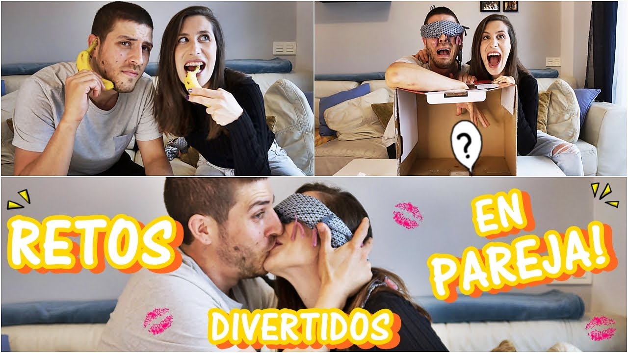 3 RETOS DIVERTIDOS en PAREJA! 😂😛 