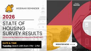 2026 State of Maryland Housing Survey Results Webinar