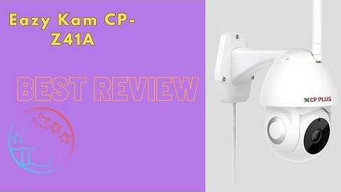 EZYKAM CP-Z41A CAMERA UNBOXING AND CONFIGURATION