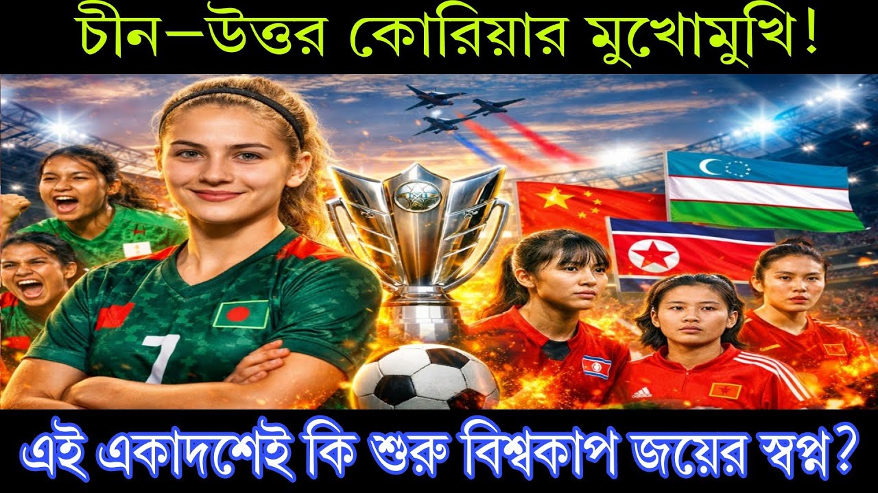 চীন–উত্তর কোরিয়ার মুখোমুখি! আনিকাকে নিয়ে কি প্রস্তুত বাংলাদেশ? 🇧🇩