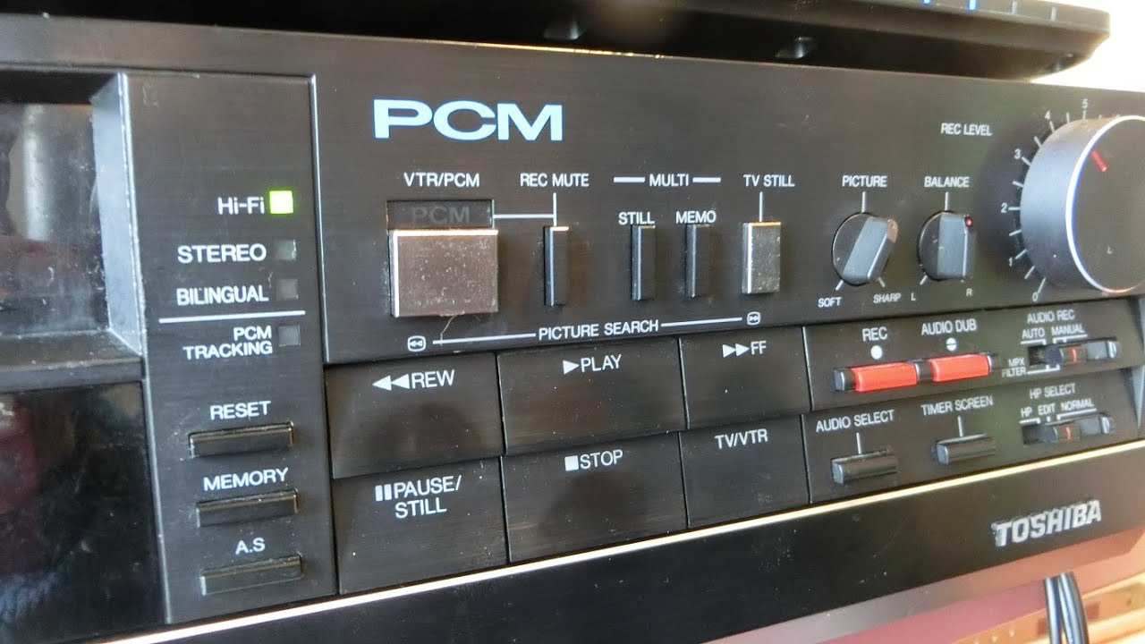 東芝 A-900PCM ノイズ TOSHIBA - YouTube