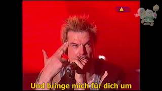 Die Toten Hosen - Alles aus Liebe (live 1998 subtitulado/Untertitel/lyrics)
