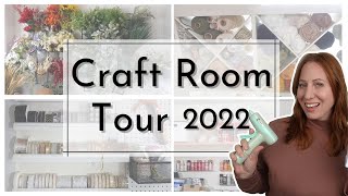 **IN DEPTH** Craft Room Tour 2022 - a year in the making