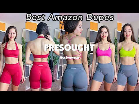 Best Alphalete Dupes  Fresought  Activewear Try On Haul