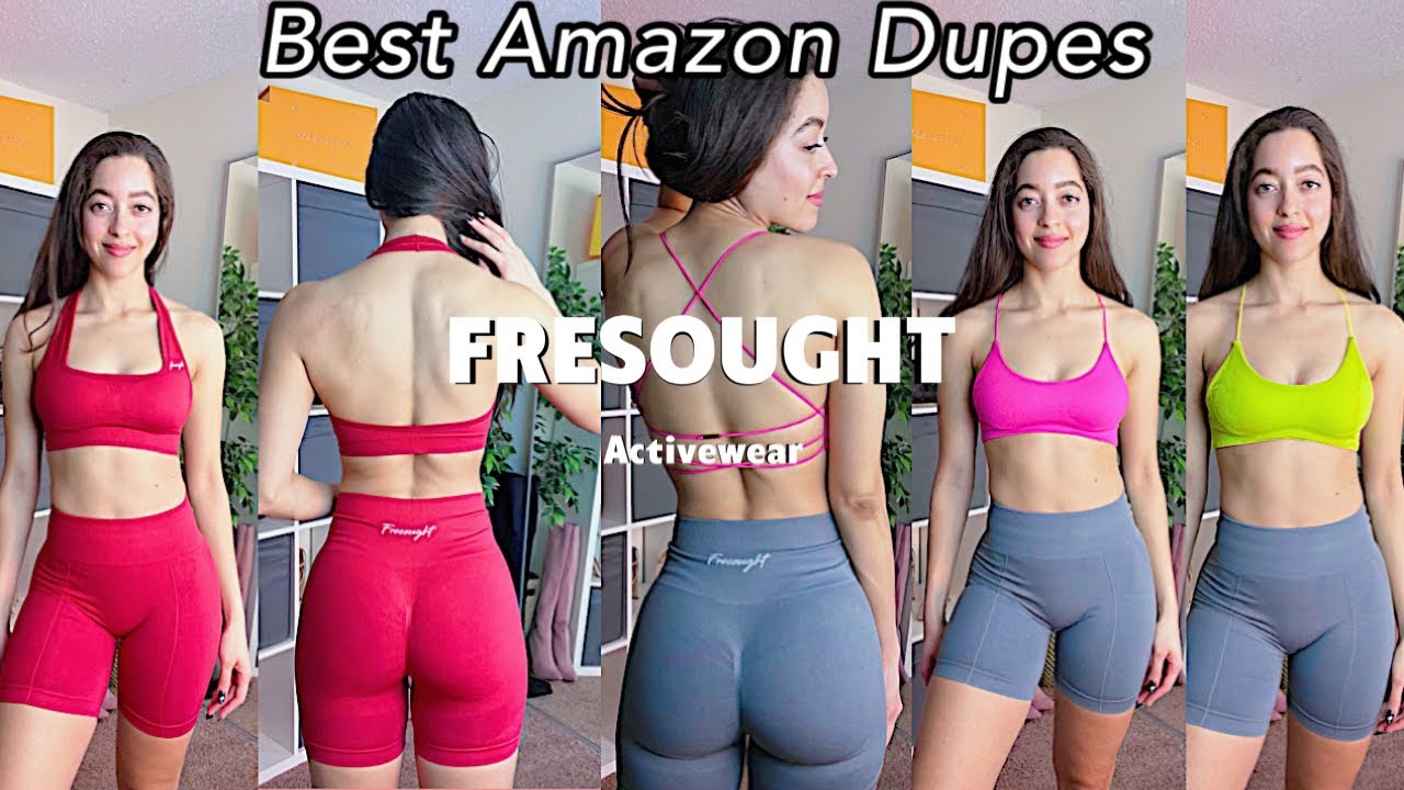 Best Alphalete Dupes  Fresought  Activewear Try On Haul