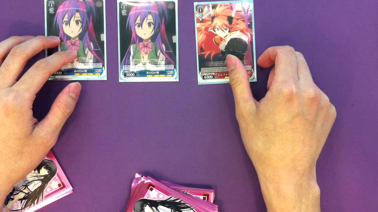 Weiss Schwarz - Senki Zesshou Symphogear(Yellow/Red/Blue) Deck Profile