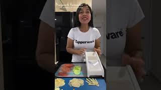 Cómo cortar verduras como chef 🥒🥗Mando Chef Tupperware