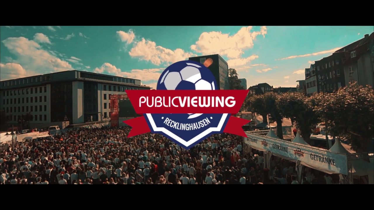 Public Viewing in Recklinghausen 2016