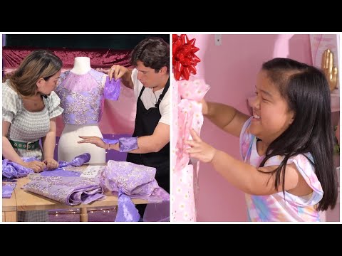 Making the perfect fit for a little girl with big dreams!