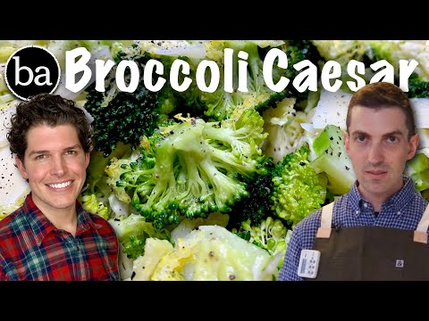 how-to-make-broccoli-caesar-salad:-bon-appétit-test-#9