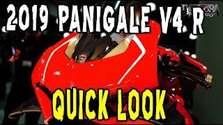 2019 Ducati Panigale V4 R V4R Quick Look New York International Motorcycle Show