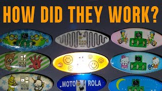 How self-powered flashing phone stickers worked (with schematic) screenshot 5