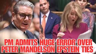 The Cabinet Office Warned Him! PM Admits Huge Error Over Peter Mandelson Epstein Ties