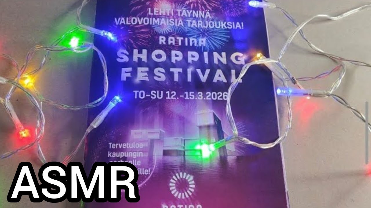 ASMR Листаю Журнал. Реклама Ratina Тампере.Тихий Нежный Голос. Приятные Ощущения. Расслабление АСМР 