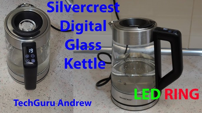 Cordless Electric Tea Kettle - 1.7L Glass & Stainless Steel – ChefGiant