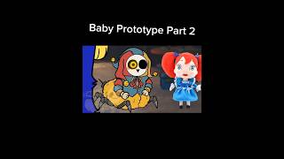 Baby Prototype Singing ?! - Poppy Playtime Chapter 5 //#poppyplaytime#funny#trend#animation