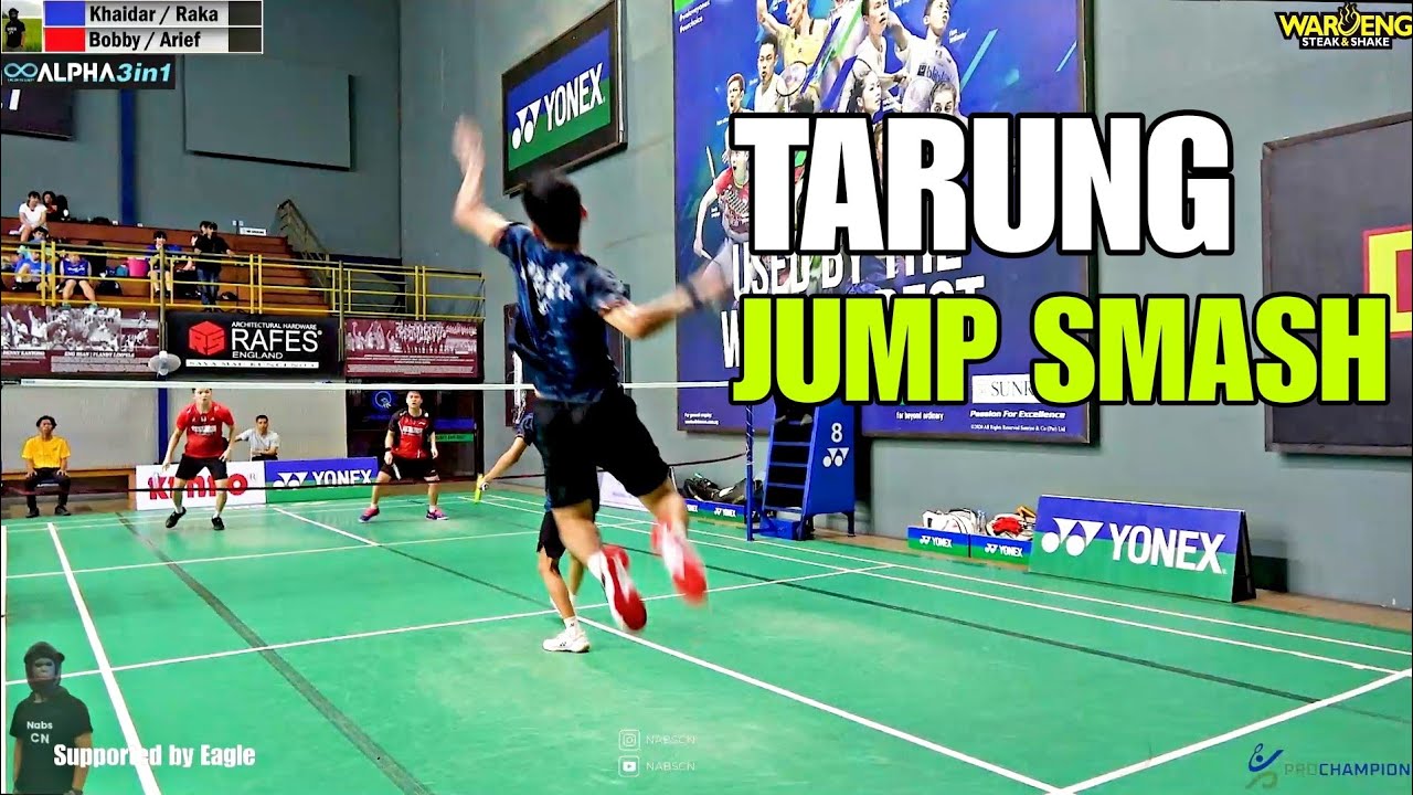 SMASHER RAKA x Si Kidal Tarkam Bertarung Dengan Dengan ATLET EX PELATNAS PBSI