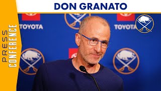"The Energy Was Incredible" | Buffalo Sabres Head Coach Don Granato Following Win Against Detroit
