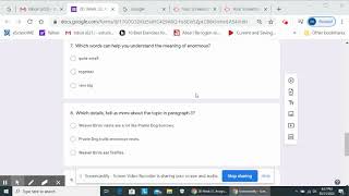 Assignment, CCP, Unit 3,  Guided Questions of ''Weaver Bird Nests' webm