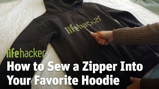 Ever wish your favorite hoodie were a zip-up instead of pullover? you
can fix that. here's how:
http://lifehacker.com/how-to-sew-a-zipper-into-your-favorit...