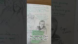 Plain Air Painting Workshop begins tomorrow!!! #pleinairpainting #oilpaintingtips