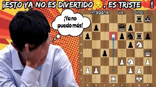 ¡ESTO YA NO ES DIVERTIDO, ES TRISTE! | Praggna vs. Ding | (Norway Chess ronda 7 armagedón).