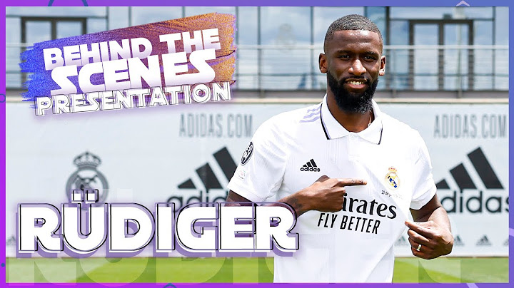 Behind the scenes at Rüdiger's presentation | Real Madrid