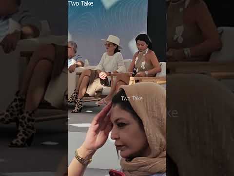 اسماء جلال و ياسمين رئيس في ندوة في الجونة 